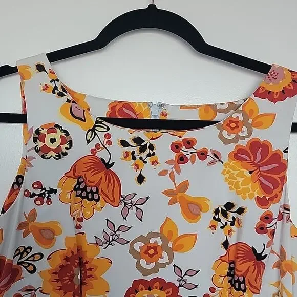 Hanna Andersson Floral Sheath Dress, 8 - Picture 4 of 7